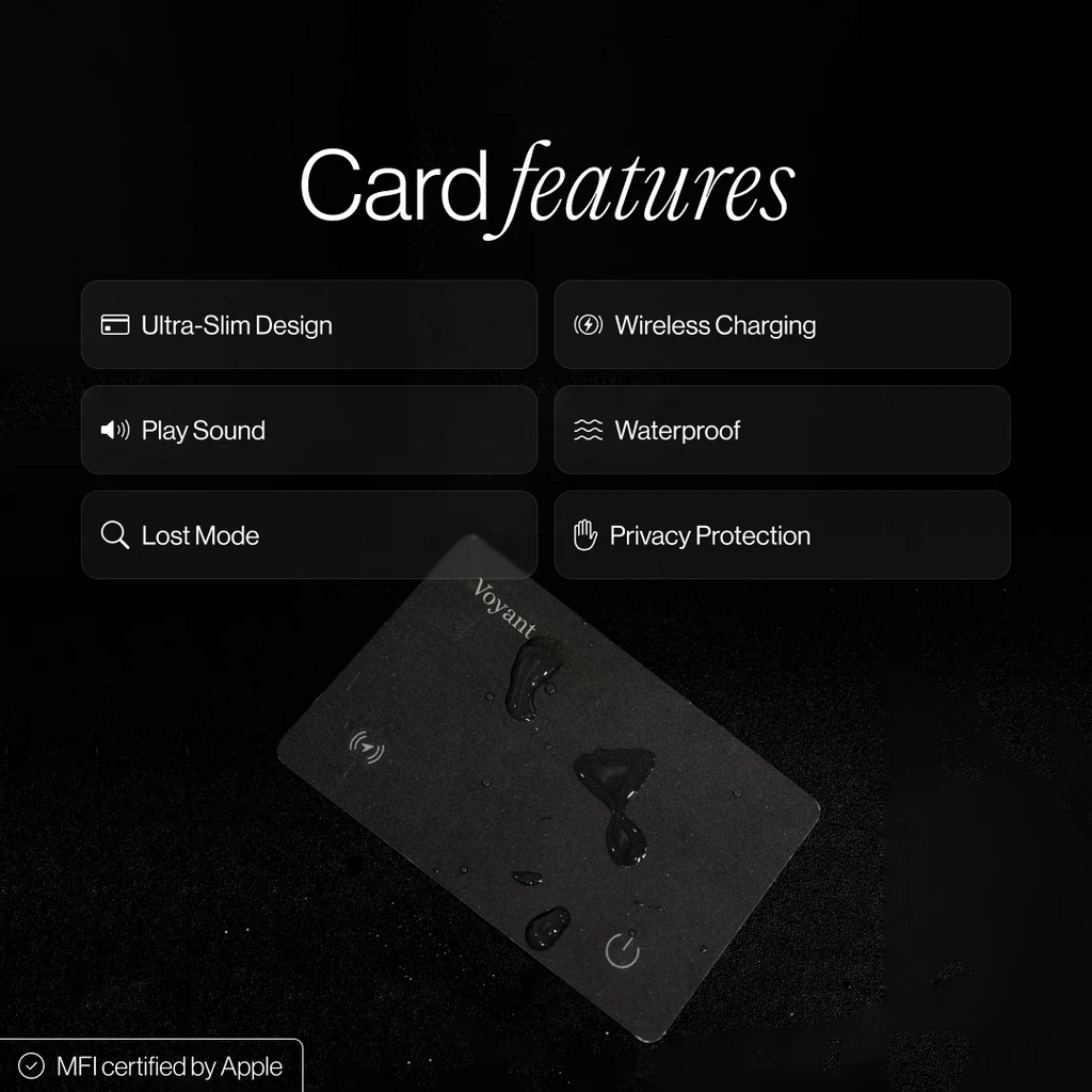 Voyant. Tracking Card