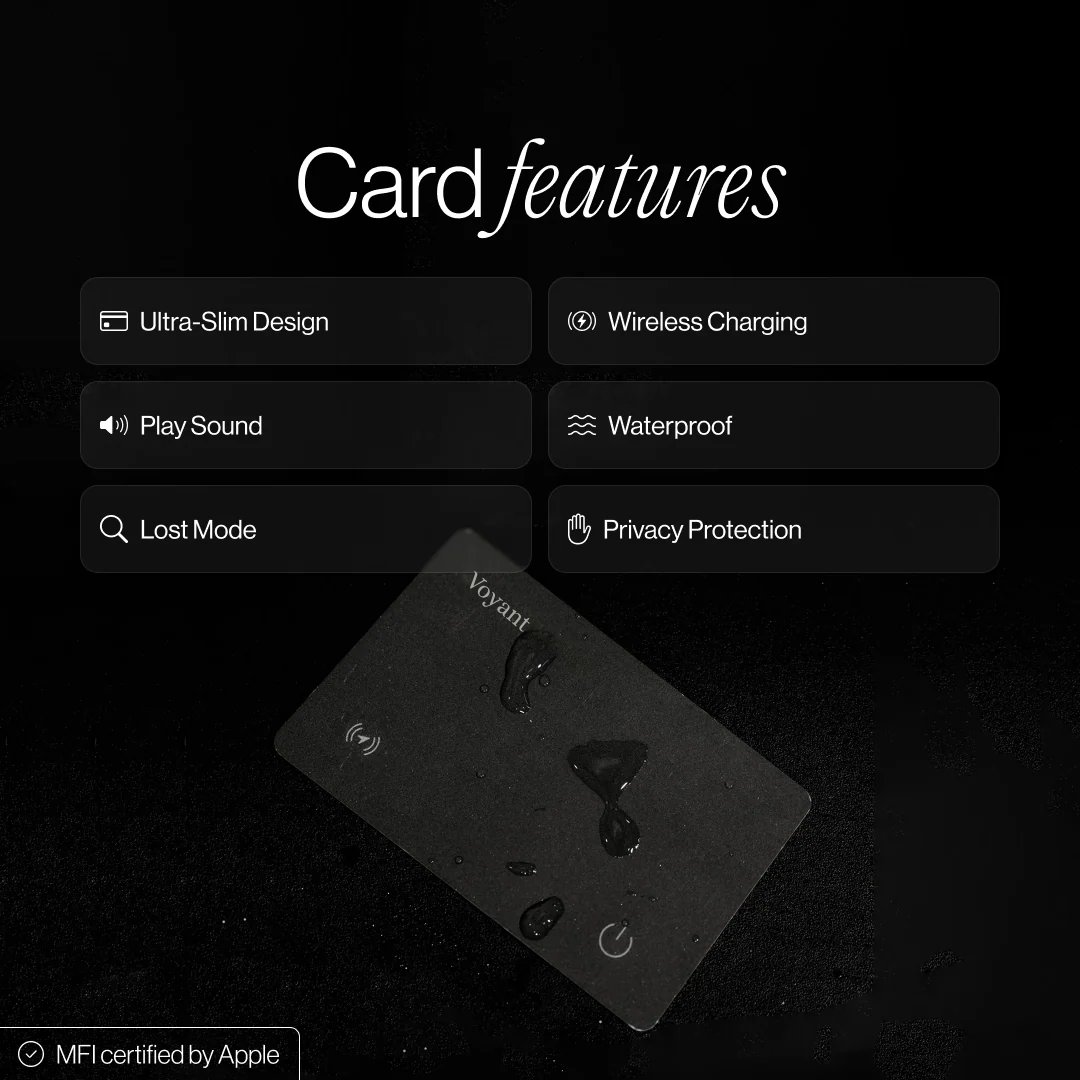 Voyant. Tracking Card